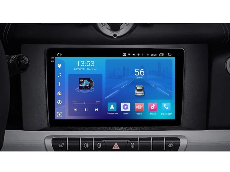 Штатна магнітола FORS.auto FS 2 ULTRA для Smart Fortwo (2+32Gb, 9&quot\;) 2011-2015 FS-1681 фото