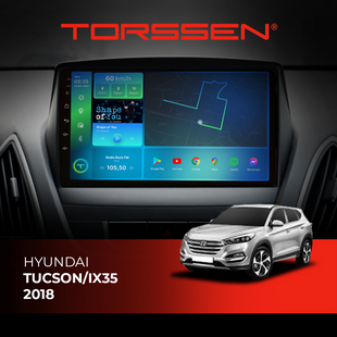 Штатная магнитола Torssen Hyundai Tucson/IX35 18- F96128 4G Carplay 2021107 фото