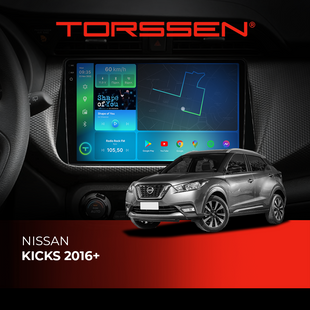 Штатна магнітола Torssen 2K DTS Nissan Kicks 2016+ F10432 4G Carplay DSP 202308407 фото