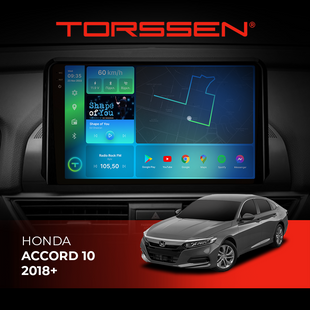 Штатна магнітола Torssen 2K Honda Accord 10 2018+ NEW F9432 4G Carplay DSP 202304498 фото