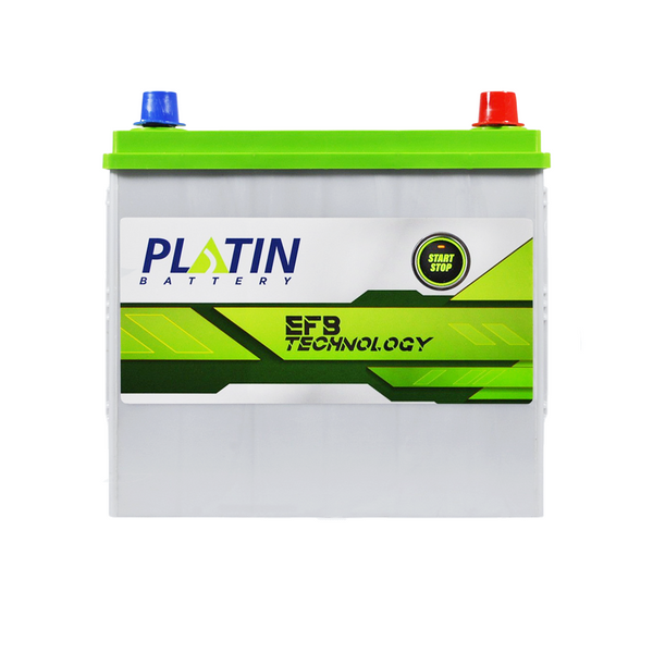 Автомобільний акумулятор PLATIN EFB Asia 65Ah 650A R+ (правий +) SMF D23 564958893440 фото
