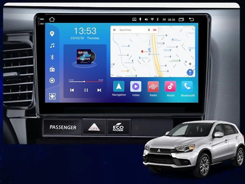 Штатна магнітола FORS.auto FS 2 PRO для Mitsubishi Outlander (2+32Gb, 9&quot\;) 2012-2018 FS-2058 фото