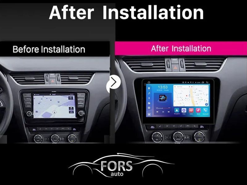 Штатна магнітола FORS.auto FS 4 MAX для Skoda Octavia (4+32Gb, 10&quot\;) 2013-2017 FS-5352 фото