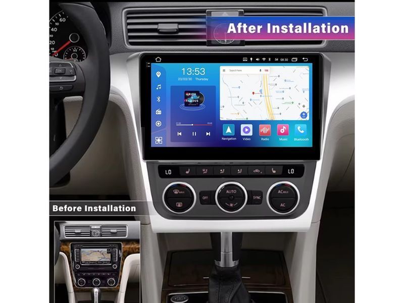 Штатна магнітола FORS.auto FS 4 MAX для Volkswagen Passat (4+32Gb, 10&quot\;) 2012-2014 FS-5387 фото