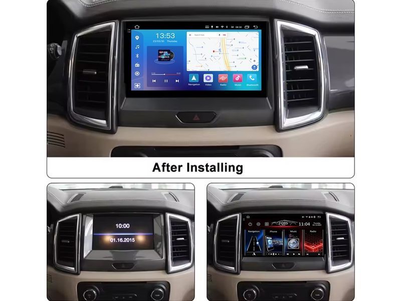 Штатна магнітола FORS.auto FS 2 PRO для Ford Ranger (2+32Gb, 9&quot\;, Black) 2015-2020 FS-2106 фото