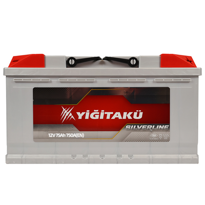 Автомобільний акумулятор YIGITAKU MF 75Ah 750A R+ (L3) 102273 фото