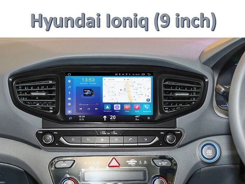 Штатна магнітола FORS.auto FS 4 MAX для Hyundai Ioniq (4+32Gb, 9&quot\;) 2016-2023 FS-5530 фото