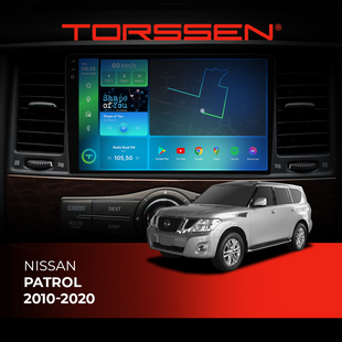 Штатна магнітола Torssen 2K Nissan Patrol 10-20 F10464 4G Carplay DSP 202300290 фото