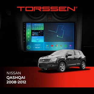 Штатна магнітола Torssen Nissan Qashqai 08-12 FL9 4+64Gb 4G Carplay DSP 202306475 фото