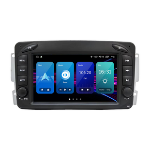 Штатна магнітола Torssen Mercedes C-class W203/W209 NF7 Carplay 7'' 202305424 фото