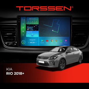 Штатна магнітола Torssen 2K Kia Rio 18+ FL9 4+64Gb 4G Carplay DSP 202305766 фото