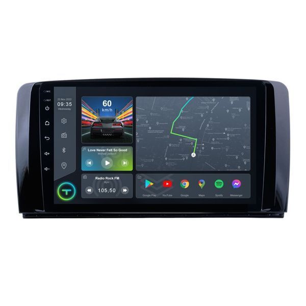 Штатна магнітола Torssen Mercedes R-class 05-13 FL9 4+64Gb 4G Carplay DSP 202306420 фото