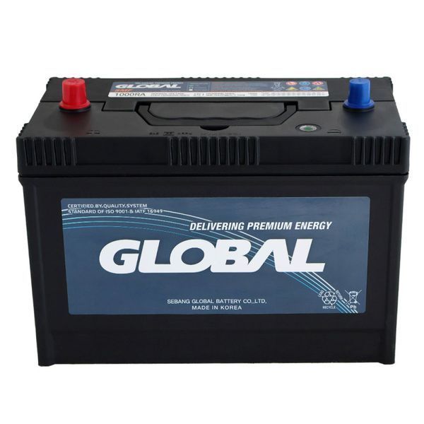 Автомобільний акумулятор GLOBAL Asia SMF 100Ah, 880A, L+ (SMF 1000RA) (Heavy-Duty) 23082070 фото