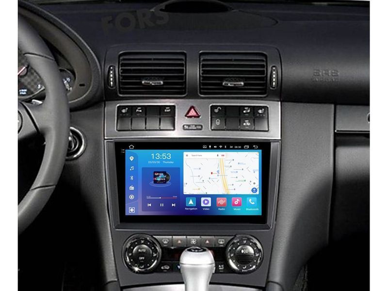 Штатна магнітола FORS.auto FS 2 PRO для Mercedes-Benz W203/W209/W169/W219/A160/C180 (2+32Gb, 9&quot\;) 2004-2012 FS-2061 фото