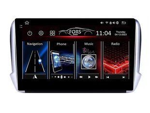 Штатна магнітола FORS.auto FS 4 MAX Qled для Peugeot 2008 (4+32Gb, 10&quot\;) 2013-2019 FS-8461 фото