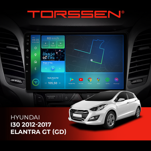 Штатна магнітола Torssen Hyundai I30 12-17/Elantra GT (GD) NF9 Carplay 202270714 фото
