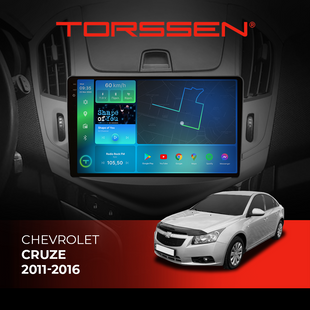 Штатна магнітола Torssen 2K Chevrolet Cruze 11-16 F9432 4G Carplay DSP 202303044 фото