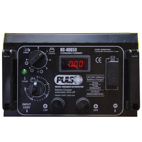 Пуско-зарядний пристрій PULSO BC-40650 12&24V/100A/Start-480A/цифр. індик. BC-40650 фото