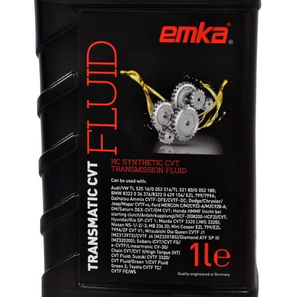 Трансмісійна олива Emka Transmatic CVT Fluid 1л 1022566 фото