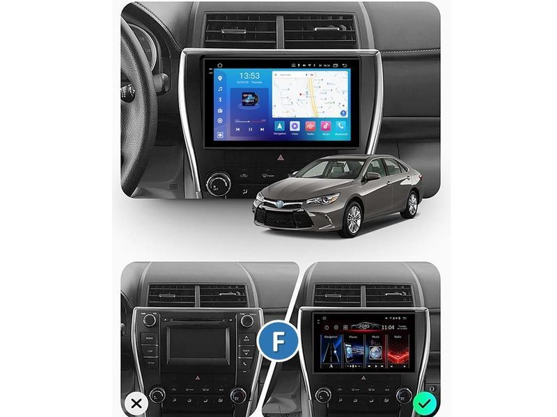 Штатна магнітола FORS.auto FS 4 MAX для Toyota Camry (4+32Gb, 10&quot\;) 2014-2017 FS-5261 фото