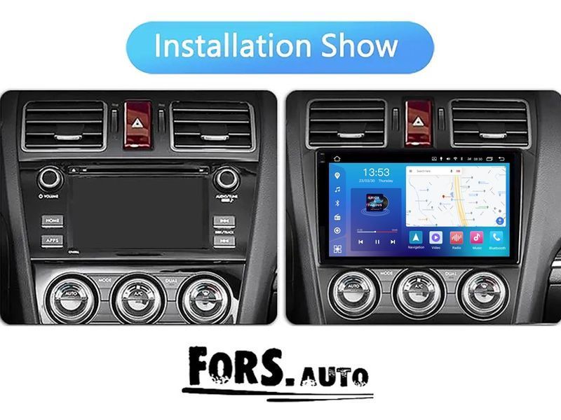 Штатна магнітола FORS.auto FS 2 PRO для Subaru Impreza/Forester (2+32Gb, 9&quot\;) 2012-2015 FS-2475 фото