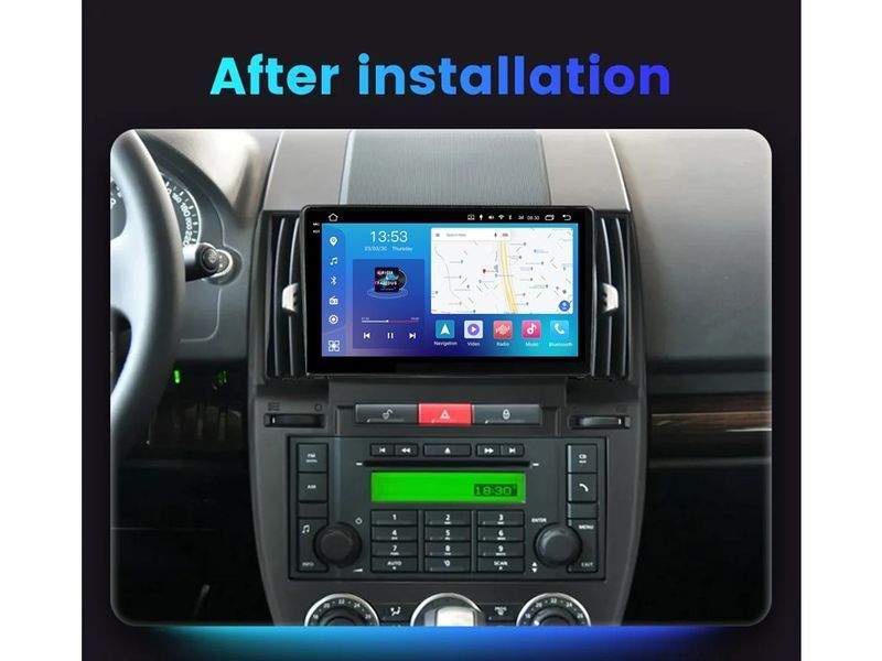 Штатна магнітола FORS.auto FS 4 PRO для Land Rover Freelander 2 (4+64Gb, 9&quot\;) 2006-2012 FS-4304 фото