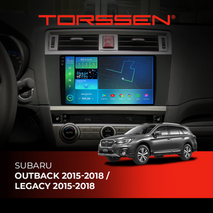 Штатна магнітола Torssen 2K Subaru Outback 15-18 /Legacy 15-18 F9432 4G Carplay DSP 202303469 фото