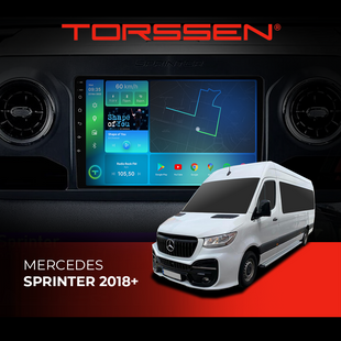 Штатна магнітола Torssen Mercedes Sprinter 2018+ F10432 4G Carplay DSP 202303943 фото