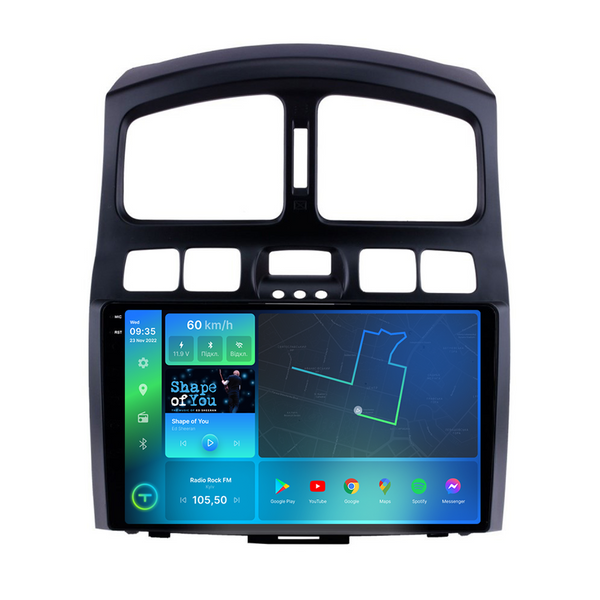 Штатна магнітола Torssen 2K DTS Hyundai Santa Fe 00-12 / Jac S1 07-13 F9432 4G Carplay DSP 202308244 фото