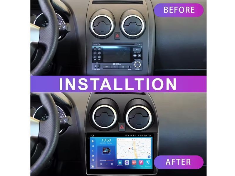 Штатна магнітола FORS.auto FS 2 PRO для Nissan Qashqai (2+32Gb, 9&quot\;) 2008-2013 FS-2056 фото