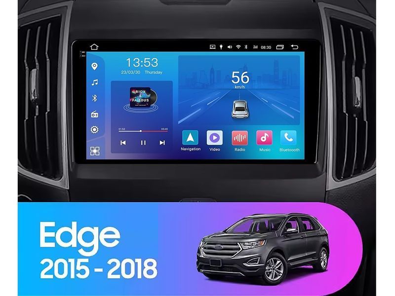 Штатна магнітола FORS.auto FS 2 ULTRA для Ford Edge (2+32Gb, 9&quot\;) 2015-2018 FS-1611 фото