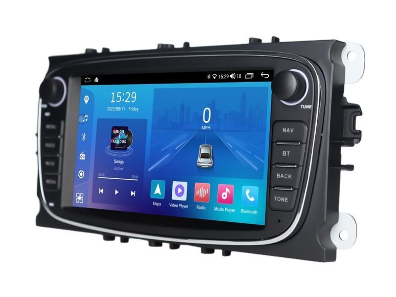 Штатна магнітола FORS.auto FS 2 ULTRA-FDBO Ford Focus/Mondeo/S-Max/C-Max/Kuga/Fiesta/Fusion (2+32Gb, 7&quot\;, black) 2007-2011 FS 2 ULTRA-FDBO фото