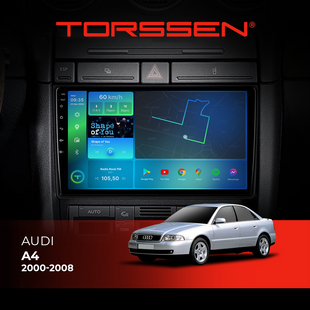 Штатна магнітола Torssen Audi A4 00-08/Seat Exeo FL9 4+64Gb 4G Carplay DSP 202306085 фото