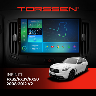Штатна магнітола Torssen Infiniti FX35/FX37/FX50 2008-2012 V2 F9464 4G Carplay DSP 202271604 фото