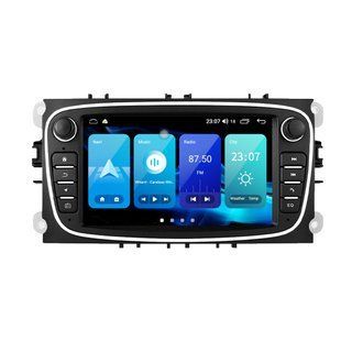 Штатна магнітола Torssen NF72 Ford Focus 2/Mondeo/S-Max/Fiesta/Fusion 2/32 Carplay 2007-2011 black 202308693 фото