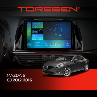 Штатна магнітола Torssen 2K DTS Mazda 6 GJ 2012-2016 F9432 4G Carplay DSP 202308356 фото