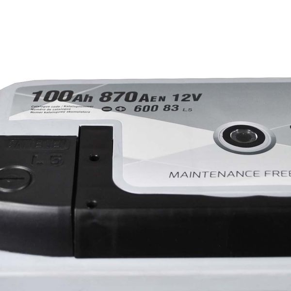 Автомобільний акумулятор ZAP Silver 100Ah 870A R+ (правий +) L5 (600 83) 564958894595 фото