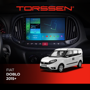 Штатна магнітола Torssen Fiat Doblo 15+ FL9 4+64Gb 4G Carplay DSP 202306155 фото