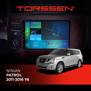 Штатна магнітола Torssen Nissan Patrol 11-16 Y6 NF9 Carplay 202270812 фото