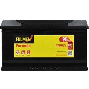 Автомобільний акумулятор FULMEN Formula 95Ah 800A R+ (правий +) 564958886049 фото