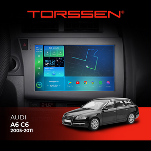 Штатная магнитола Torssen Audi A6 C6 2005-2011 F98256 4G Carplay DSP 202307310 фото