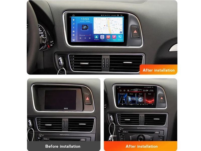 Штатна магнітола FORS.auto FS 2 PRO для Audi Q5 (2+32Gb, 9&quot\;) 2009-2018 FS-2162 фото