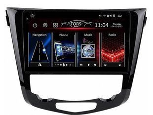 Штатна магнітола FORS.auto FS 4 MAX Qled для Nissan Qashqai/X-trail/Rogue (4+32Gb, 10&quot\;, Auto AC) 2014-2018 FS-8413 фото