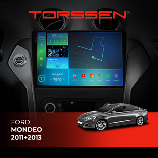 Штатна магнітола Torssen 2K DTS Ford Mondeo 11+13 black F9432 4G Carplay DSP 202308155 фото