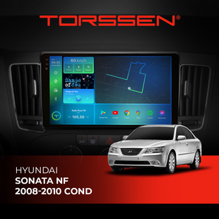Штатна магнітола Torssen 2K Hyundai Sonata NF 08-10 cond FL9 4+64Gb 4G Carplay DSP 202305711 фото