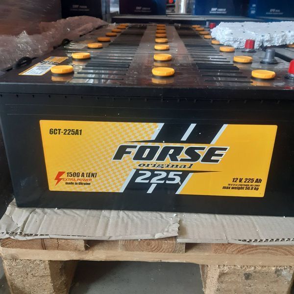 Автомобільний акумулятор FORSE 225Аh 1500A L+ (лівий +) (ISTA, Україна) 564958885982 фото