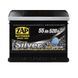 Автомобильный аккумулятор ZAP Silver 55Ah 520A R+ (правый +) LB1 (555 87) h=175 564958894594 фото 1
