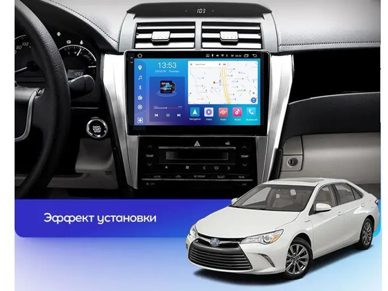 Штатна магнітола FORS.auto FS 4 PRO для Toyоta Camry (4+64Gb, 10&quot\;) 2012-2014 FS-4031 фото