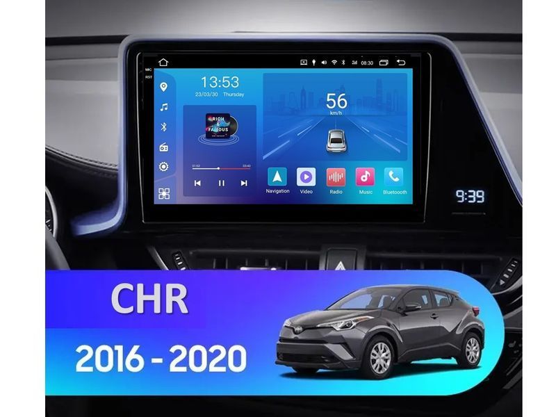 Штатна магнітола FORS.auto FS 2 ULTRA для Toyota Izoa/C-HR (2+32Gb, 9&quot\;, LHD, high-end) 2016-2020 FS-1628 фото