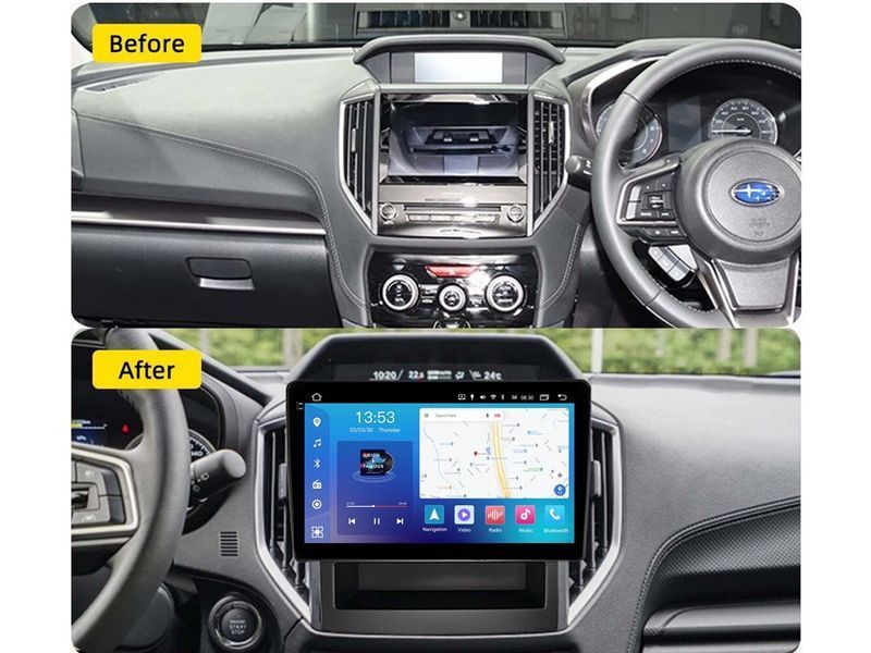 Штатна магнітола FORS.auto FS 4 PRO для Subaru Impreza/Forester (4+64Gb, 9&quot\;) 2017-2020 FS-4006 фото